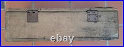 WW2 Allemand Caisse AK Tropicale Sable 2cm FLAK marquages Provence 1944 Sudwall