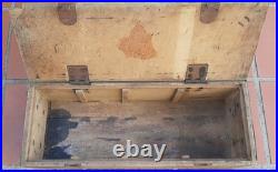 WW2 Allemand Caisse AK Tropicale Sable 2cm FLAK marquages Provence 1944 Sudwall