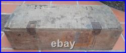 WW2 Allemand Caisse AK Tropicale Sable 2cm FLAK marquages Provence 1944 Sudwall