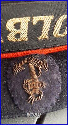 WW2 Bon Bachi T61! Croiseur COLBERT 1940 Bonnet Marine Réglementaire ORIGINAL