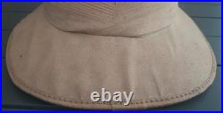 WW2 Bon Casque Colonial 1940 et Indochine toile liège tropical France ORIGINAL