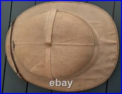WW2 Bon Casque Colonial 1940 et Indochine toile liège tropical France ORIGINAL
