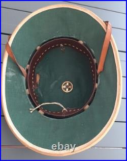 WW2 Bon Casque Colonial Mle 1931 toile liège réglementaire tropical ORIGINAL