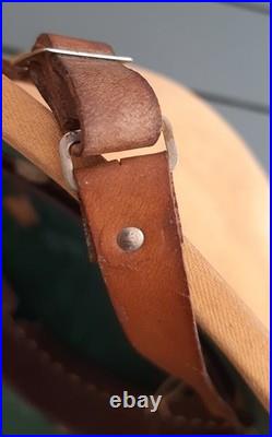 WW2 Bon Casque Colonial Mle 1931 toile liège réglementaire tropical ORIGINAL