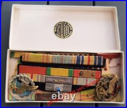 WW2 Brevet Aéronavale 1940-1944 ensemble Vétéran Corse de la Marine ORIGINAL