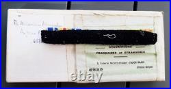 WW2 Brevet Aéronavale 1940-1944 ensemble Vétéran Corse de la Marine ORIGINAL