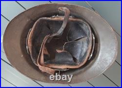 WW2 Casque Adrian M1926 Troupes d'Afrique 2° Guerre ORIGINAL Provence 44