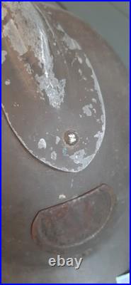 WW2 Casque Adrian M1926 Troupes d'Afrique 2° Guerre ORIGINAL Provence 44