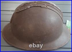 WW2 Casque Adrian M1926 Troupes d'Afrique 2° Guerre ORIGINAL Provence 44