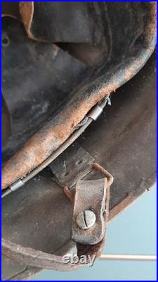 WW2 Casque Adrian M1926 Troupes d'Afrique 2° Guerre ORIGINAL Provence 44