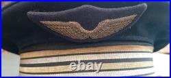 WW2 Casquette Aviation Mle 1934 Lieutenant Colonel Armée de l'Air ORIGINAL