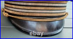 WW2 Casquette Aviation Mle 1934 Lieutenant Colonel Armée de l'Air ORIGINAL