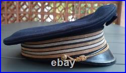 WW2 Casquette Aviation Mle 1934 Lieutenant Colonel Armée de l'Air ORIGINAL
