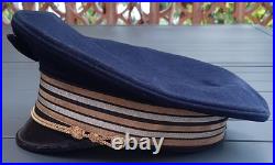 WW2 Casquette Aviation Mle 1934 Lieutenant Colonel Armée de l'Air ORIGINAL