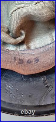 WW2 Casquette Aviation Mle 1934 datée 1943 FAFL France Libre Sergent Aviateur