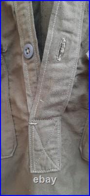 WW2 Chemise Troupe type modèle 1935 coton col à restaurer ORIGINAL Uniforme