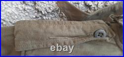 WW2 Chemise Troupe type modèle 1935 coton col à restaurer ORIGINAL Uniforme