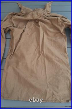 WW2 Chemise Troupe type modèle 1935 coton col à restaurer ORIGINAL Uniforme