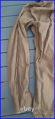 WW2 Chemise Troupe type modèle 1935 coton col à restaurer ORIGINAL Uniforme