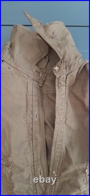 WW2 Chemise Troupe type modèle 1935 coton col à restaurer ORIGINAL Uniforme