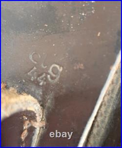 WW2 Etui Holster clg44 Pistolet Allemand 1944 cuir fauve ORIGINAL Para Luft