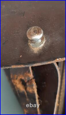 WW2 Etui Holster clg44 Pistolet Allemand 1944 cuir fauve ORIGINAL Para Luft