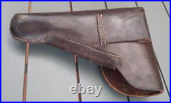WW2 Etui Holster clg44 Pistolet Allemand 1944 cuir fauve ORIGINAL Para Luft