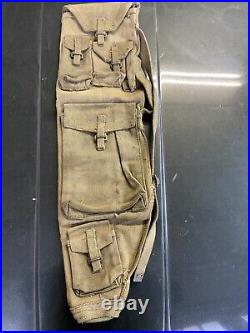 WW2 GB Rare Housse BREN Marquage Visible Daté 1945 No Casque Helmet Casco