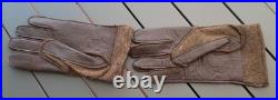 WW2 Gants US ARMY Laine et Cuir Provence 1944 bonne taille relique ORIGINAL