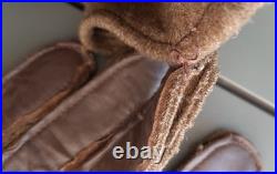 WW2 Gants US ARMY Laine et Cuir Provence 1944 bonne taille relique ORIGINAL