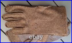 WW2 Gants US ARMY Laine et Cuir Provence 1944 bonne taille relique ORIGINAL