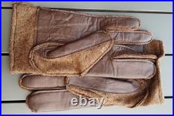 WW2 Gants US ARMY Laine et Cuir Provence 1944 bonne taille relique ORIGINAL