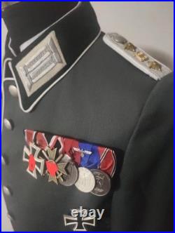 WW2 German Officer's Grey Dress Uniform Tunic NO MEDALS REPRODUCTION