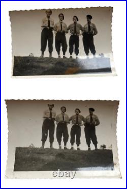 WW2 Groupement CJF 22 Joffre photos et documents originaux + CP 1942 WW2 Groupement CJF 22 Joffre photos et documents originaux + CP 1942