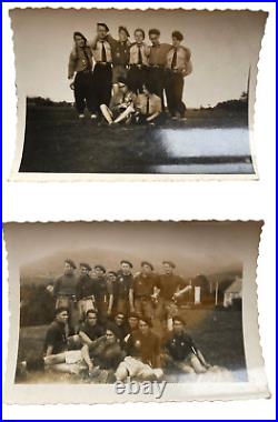 WW2 Groupement CJF 22 Joffre photos et documents originaux + CP 1942 WW2 Groupement CJF 22 Joffre photos et documents originaux + CP 1942