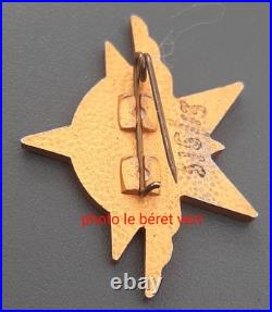 WW2 Insigne 1° RCP Augis aluminium Régiment Chasseurs Parachutiste ORIGINAL