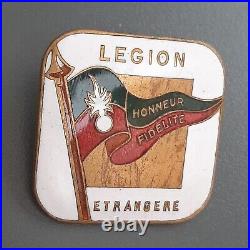 WW2 Insigne Légion Etrangère Dépôt de Sathonay 1940 ORIGINAL BADGE