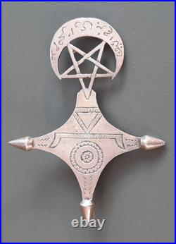 WW2 Insigne Sahara Méhariste Saharien Groupe Nomade argent ORIGINAL BADGE