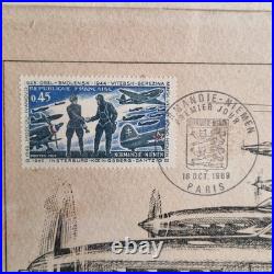 WW2 Lithographie aviation Normandie-Niémen signée H. Sainton & pilotes Yak WW2 Lithographie aviation Normandie-Niémen signée H. Sainton & pilotes Yak