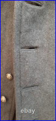 WW2 Manteau / Capote Mle 1932 Sous Lieutenant Troupes Coloniale France 1940