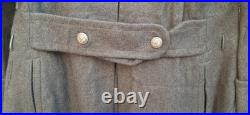 WW2 Manteau / Capote Mle 1932 Sous Lieutenant Troupes Coloniale France 1940