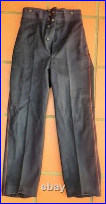 WW2 Pantalon Officier des Troupes Coloniales Grande Tenue Mle 1931 Drap de Laine