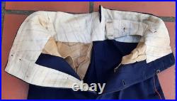 WW2 Pantalon Officier des Troupes Coloniales Grande Tenue Mle 1931 Drap de Laine