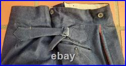 WW2 Pantalon Officier des Troupes Coloniales Grande Tenue Mle 1931 Drap de Laine