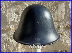 WW2 Pays-Bas casque M34 réutilisé German Helmet Stahlhelm
