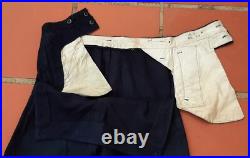WW2 Superbe Pantalon à Pont Marine 1940 FNFL Uniforme Matelot Marin France