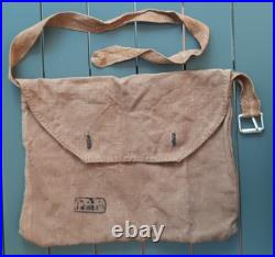 WW2 Très belle Musette Troupe Mle 1892 datée 1936 Cachet de Réception ORIGINAL