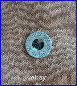 WW2 Très belle Musette Troupe Mle 1892 datée 1936 Cachet de Réception ORIGINAL