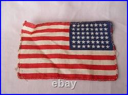 WW2 US BRASSARD D'INVASION DRAPEAU AMÉRICAIN PARACHUTISTES 2 em MODÈLE NORMANDIE