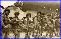 WW2 US BRASSARD D'INVASION DRAPEAU AMÉRICAIN PARACHUTISTES 2 em MODÈLE NORMANDIE